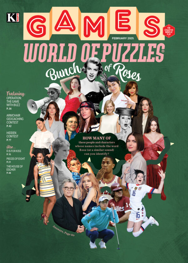 Games World of Puzzles February 2025