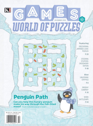 Games World of Puzzles December 2025