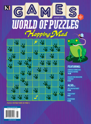 Games World of Puzzles August 2026